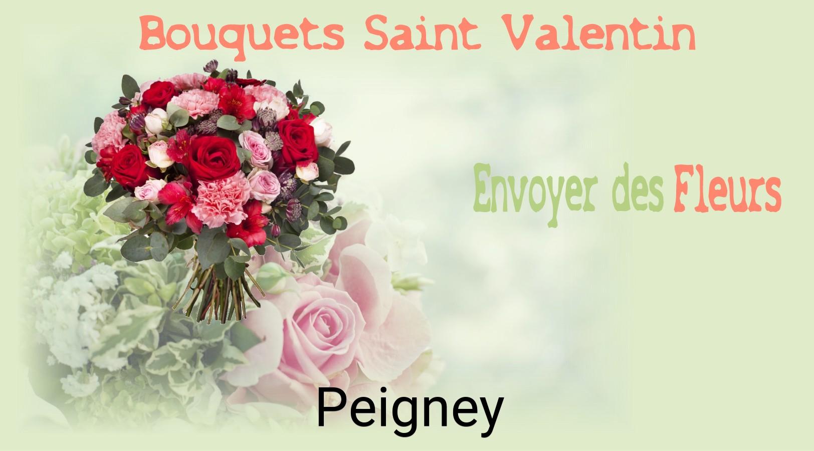 Roses de Saint-Valentin livrées à Peigney
